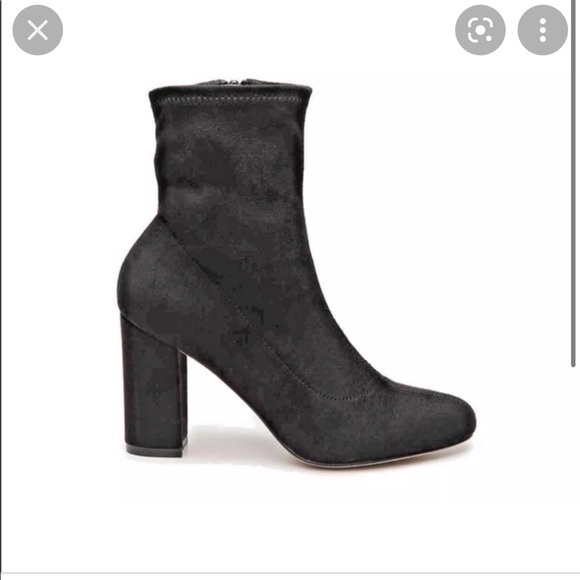 Black Ankle Booties - Picture 2 of 4